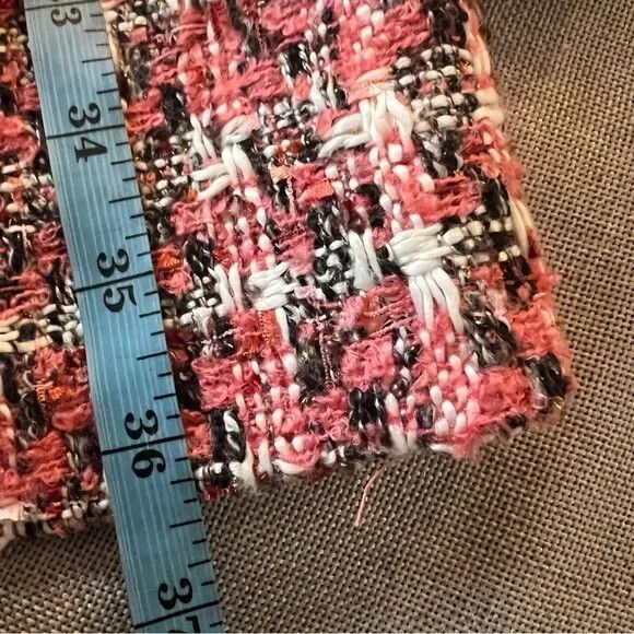 NEW Tuckernuck Jackie Dress Magnolia Tweed Pink Black X Large Mini short sleeve - Picture 10 of 10